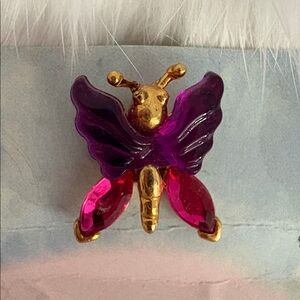 Butterfly Brooch with Poem Card